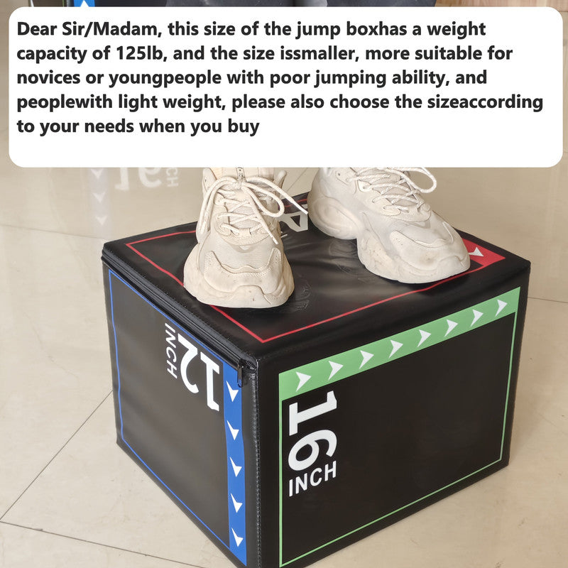Fitness Jump Box PVC Foam Training